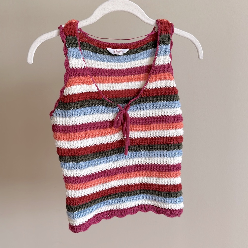 Candies Knitted Tank Top